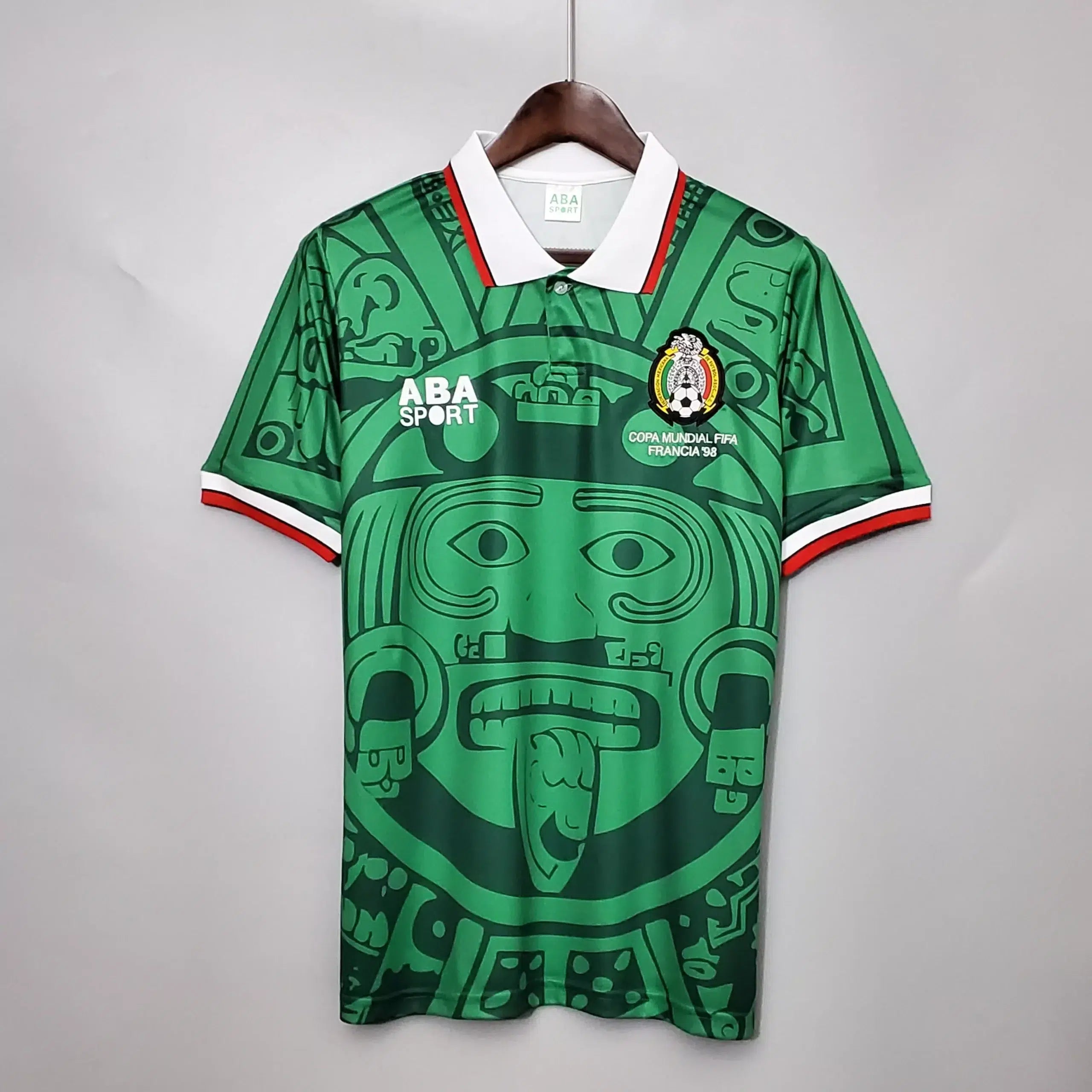 Camiseta México 1998 - Local - Retro