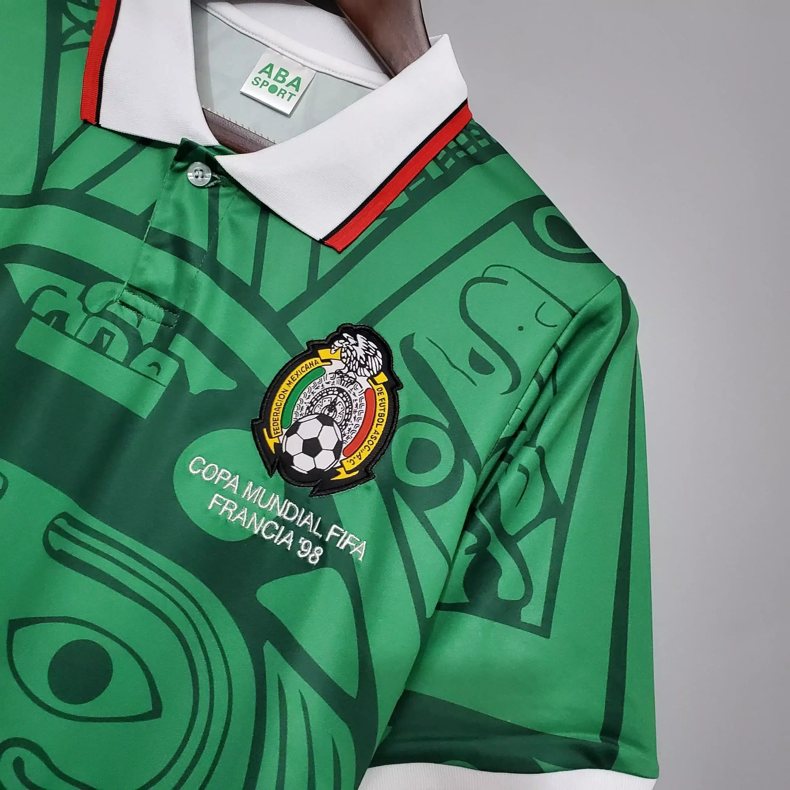 Camiseta México 1998 - Local - Retro