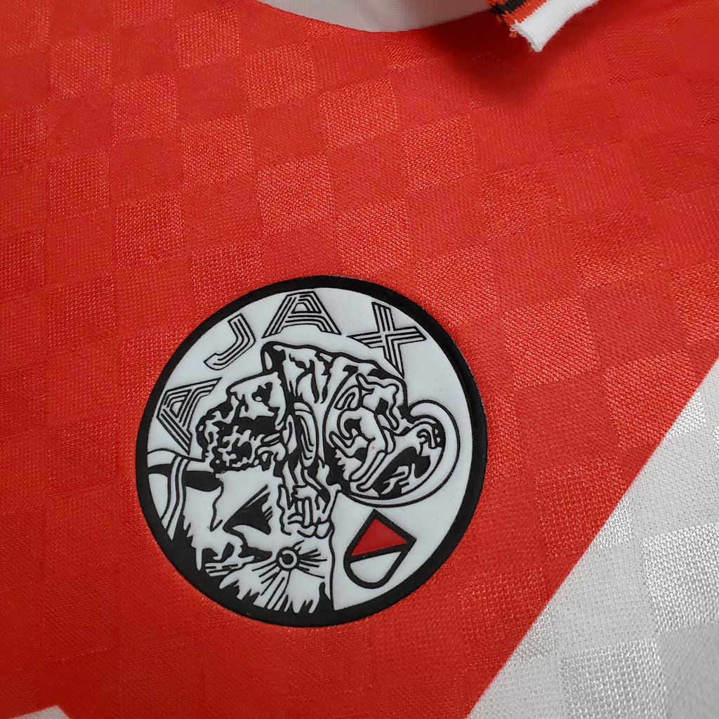 Camiseta Ajax 1990-92 - Local - Retro