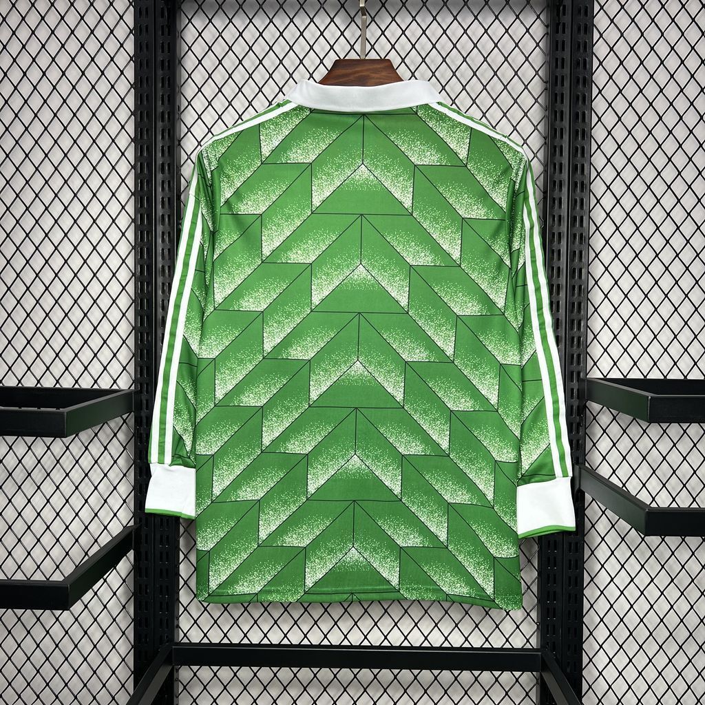Camiseta Alemania 1990 Manga Larga - Visitante - Retro