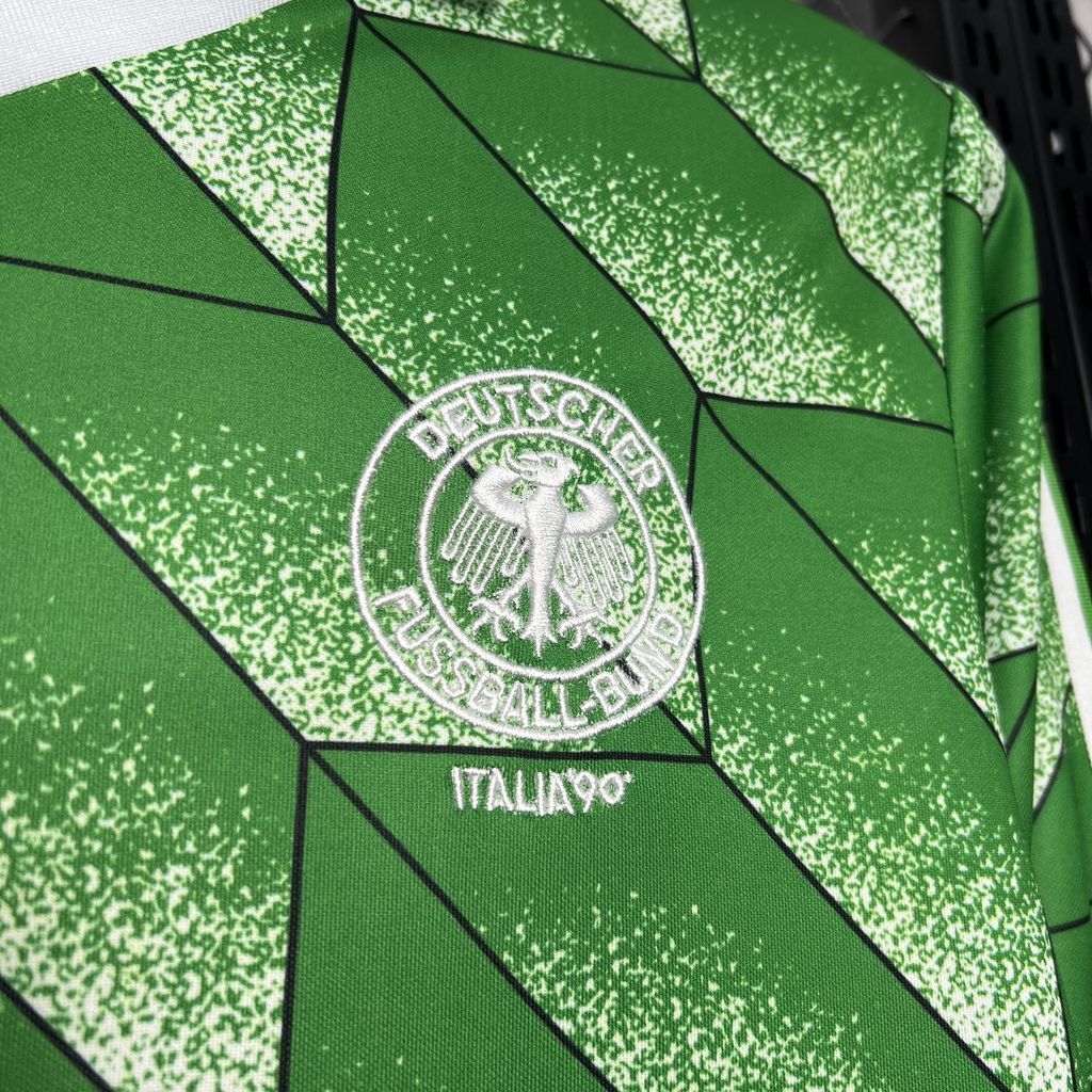Camiseta Alemania 1990 Manga Larga - Visitante - Retro