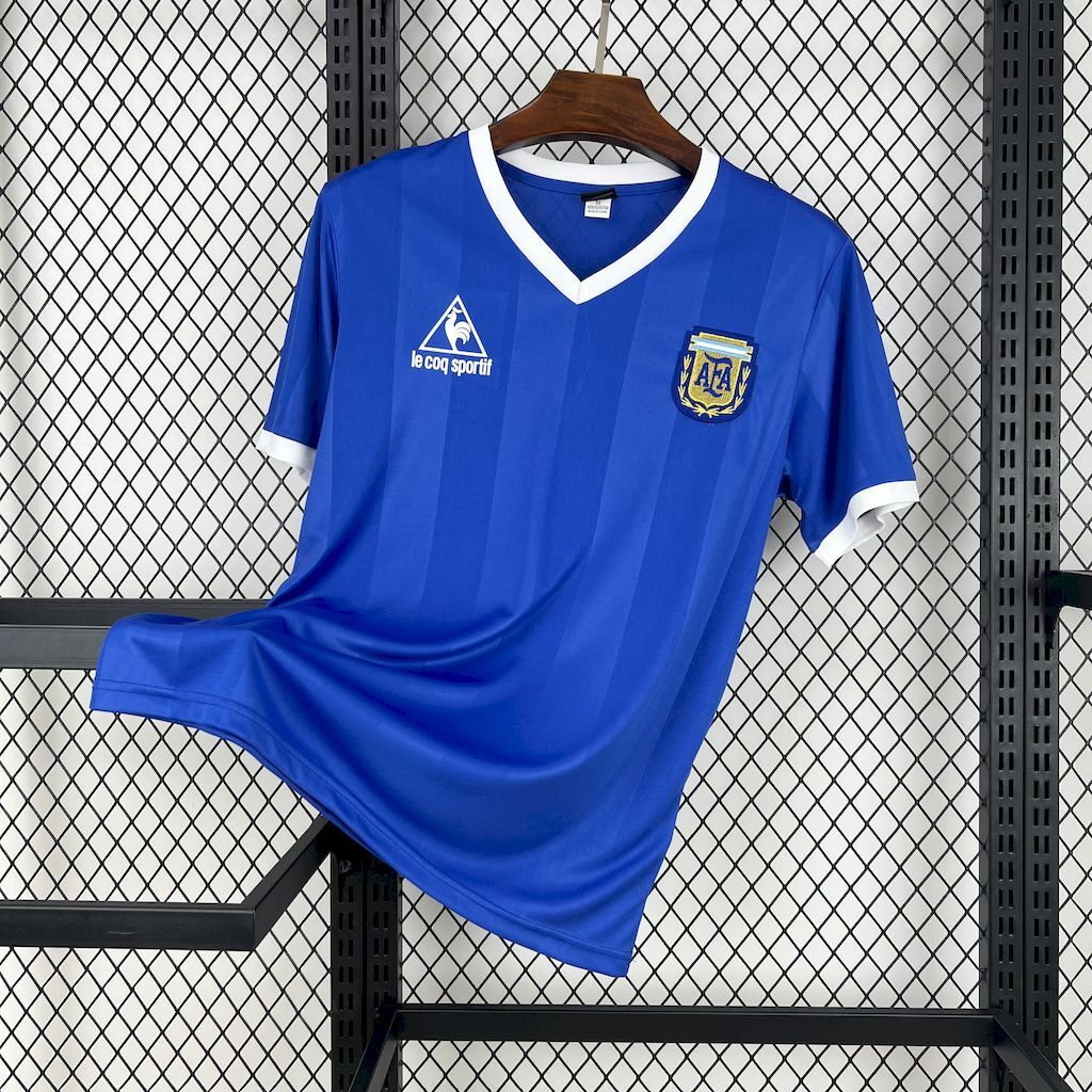 Camiseta Argentina 1986 - Visitante - Retro