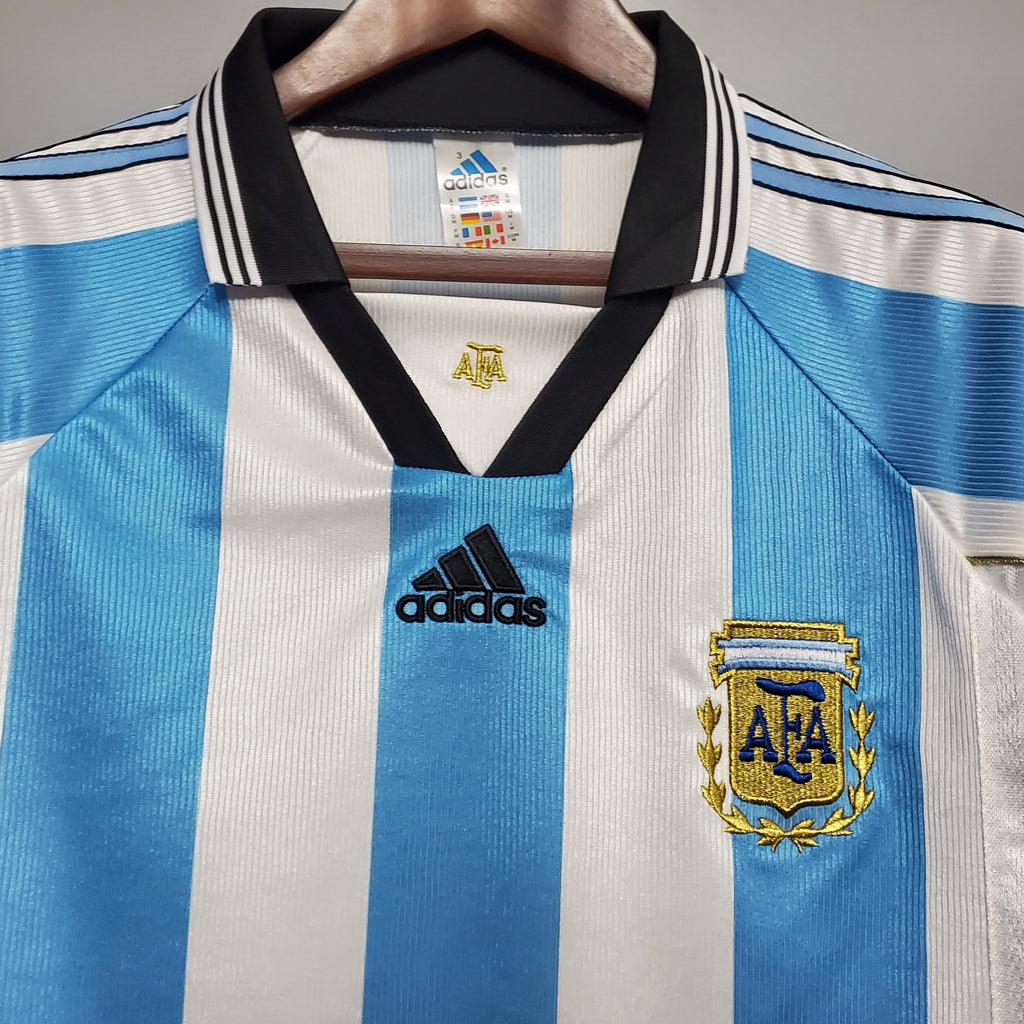 Camiseta Argentina 1998 - Local - Retro