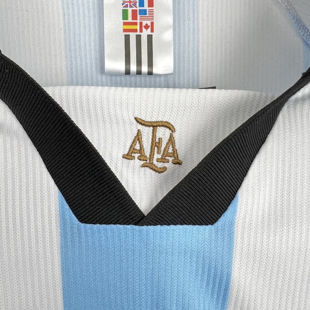 Camiseta Argentina 1998 Manga Larga - Local - Retro