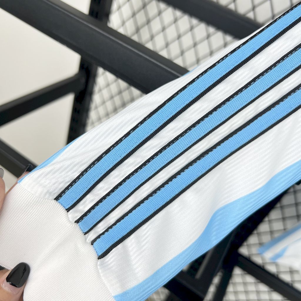 Camiseta Argentina 1998 Manga Larga - Local - Retro