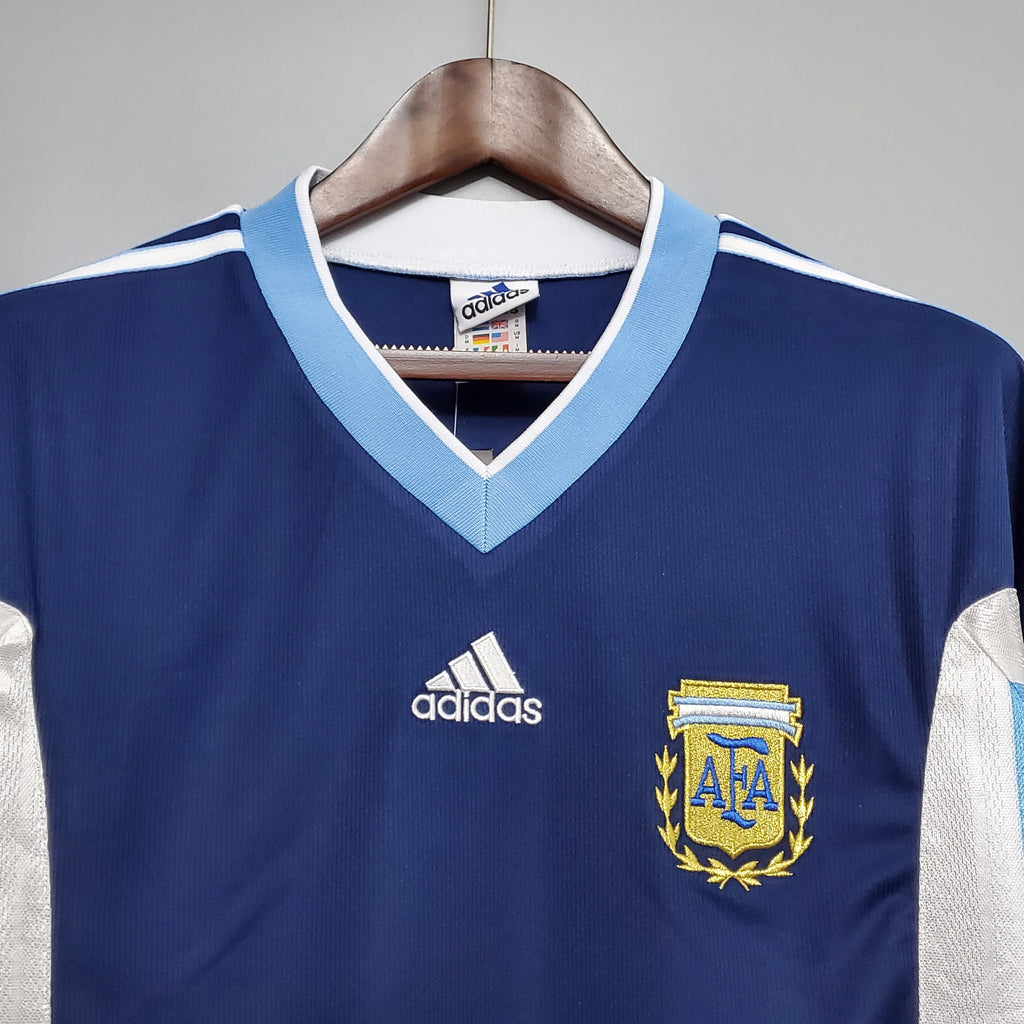 Camiseta Argentina 1998 - Visitante - Retro