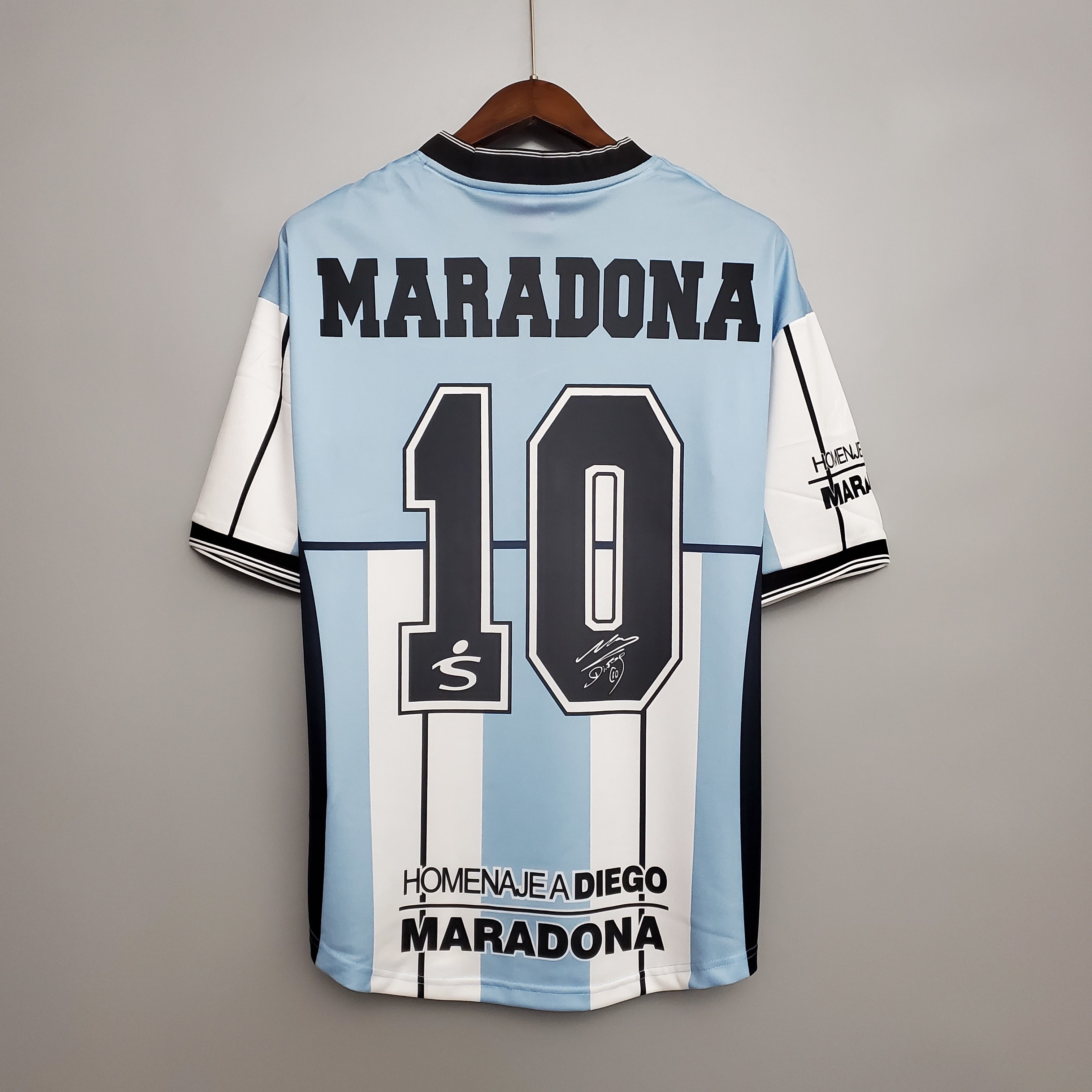 Camiseta Argentina 2001 Maradona #10 - Edición Conmemorativa - Retro