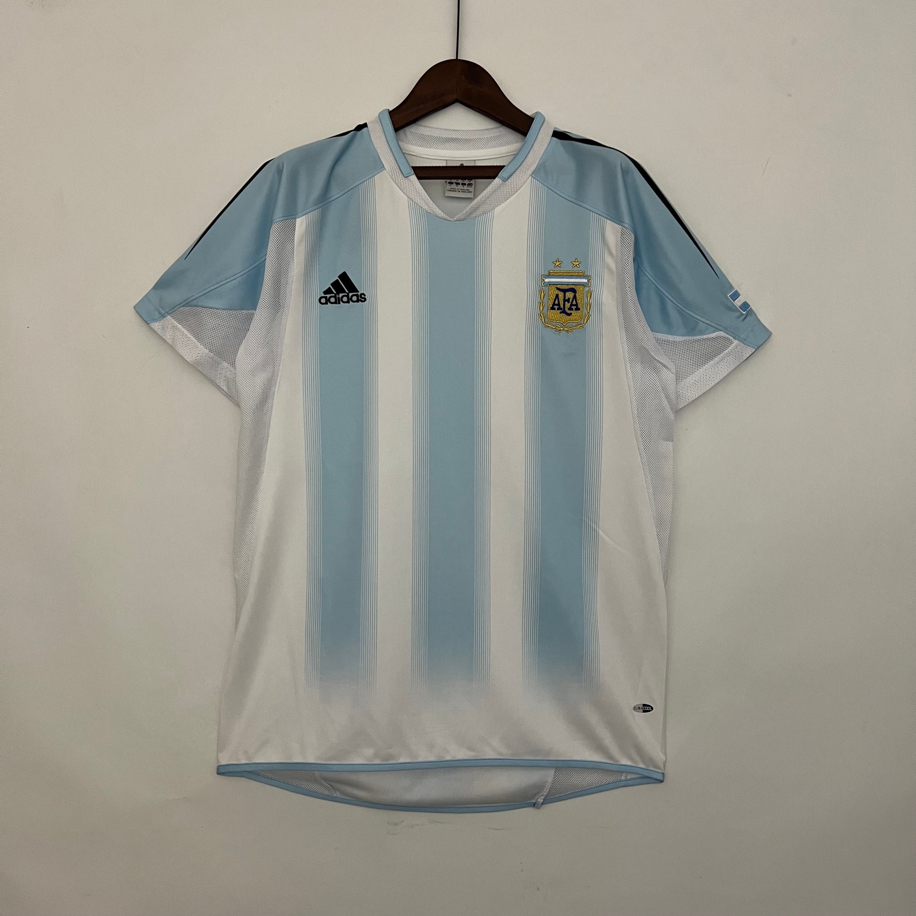 Camiseta Argentina 2004-05 - Local - Retro