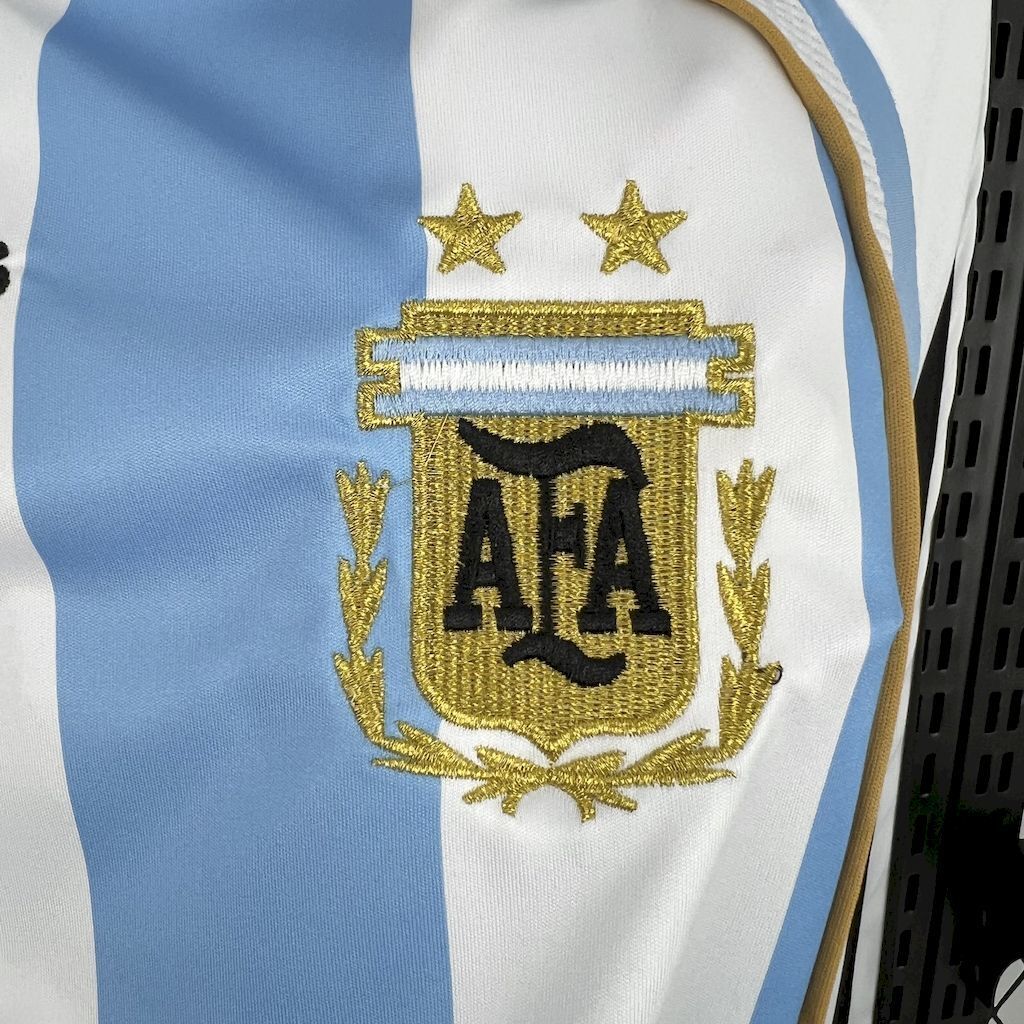 Camiseta Argentina 2006 Manga Larga - Local - Retro