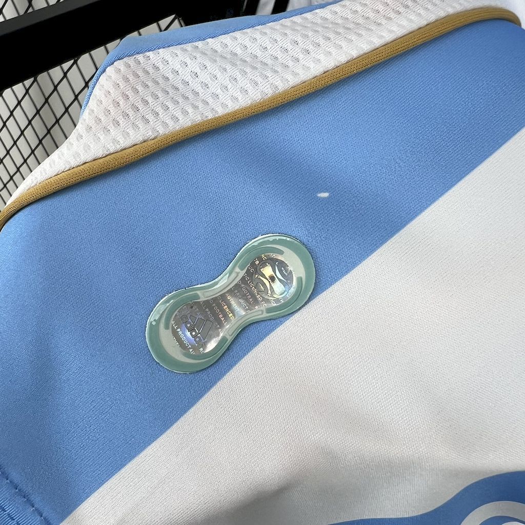 Camiseta Argentina 2006 Manga Larga - Local - Retro
