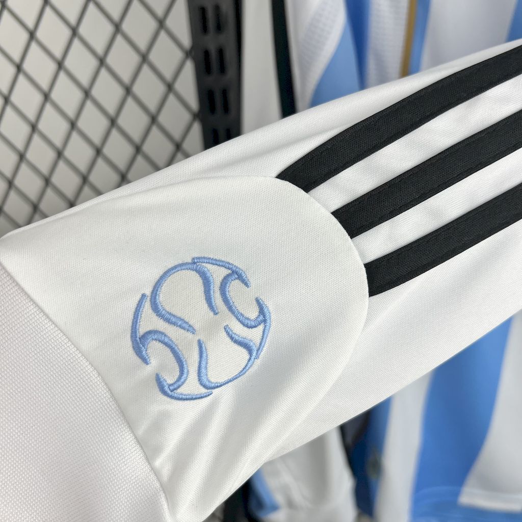 Camiseta Argentina 2006 Manga Larga - Local - Retro
