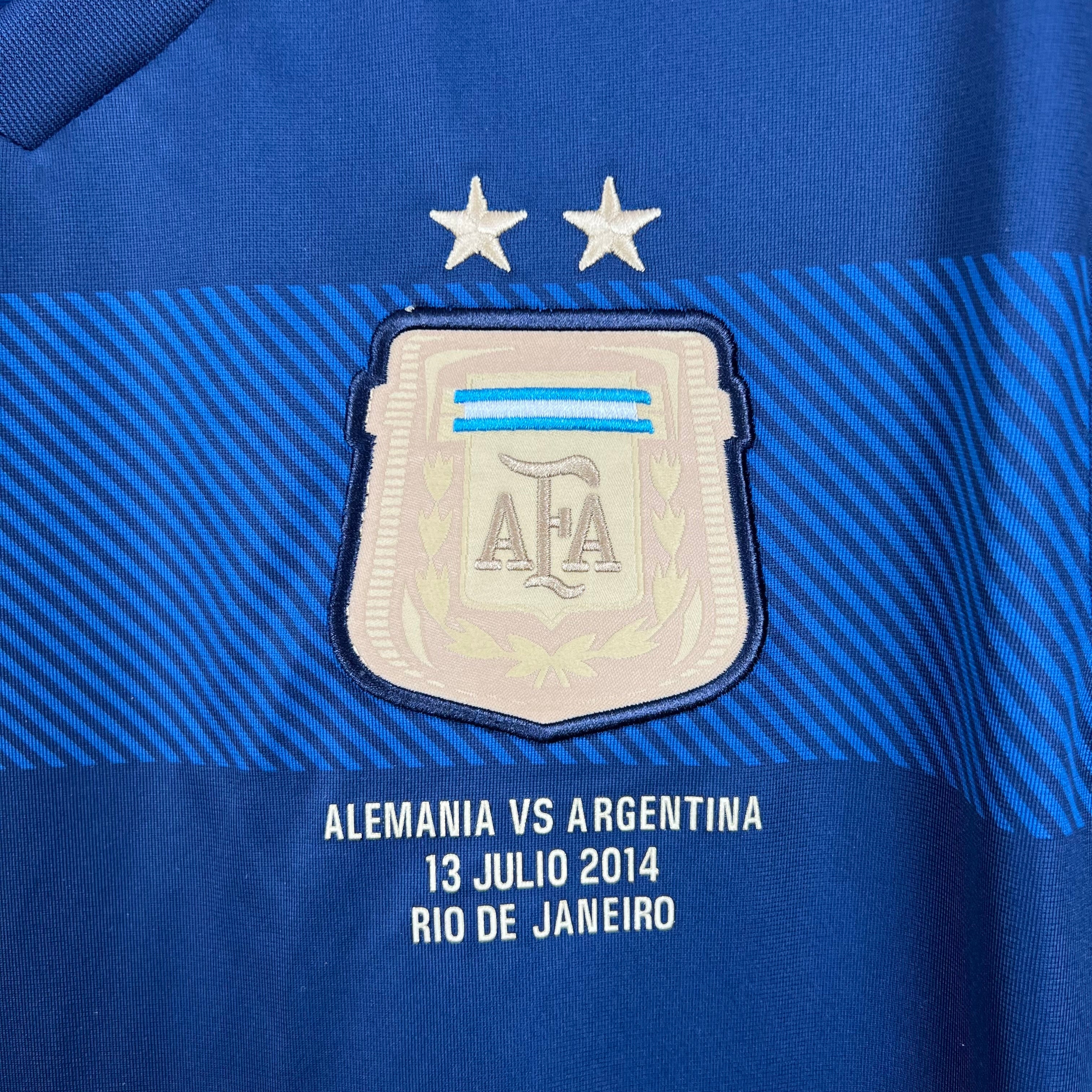 Camiseta Argentina 2014 - Visitante - Retro