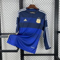 Camiseta Argentina 2014 Manga Larga - Visitante - Retro
