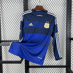 Camiseta Argentina 2014 Manga Larga - Visitante - Retro