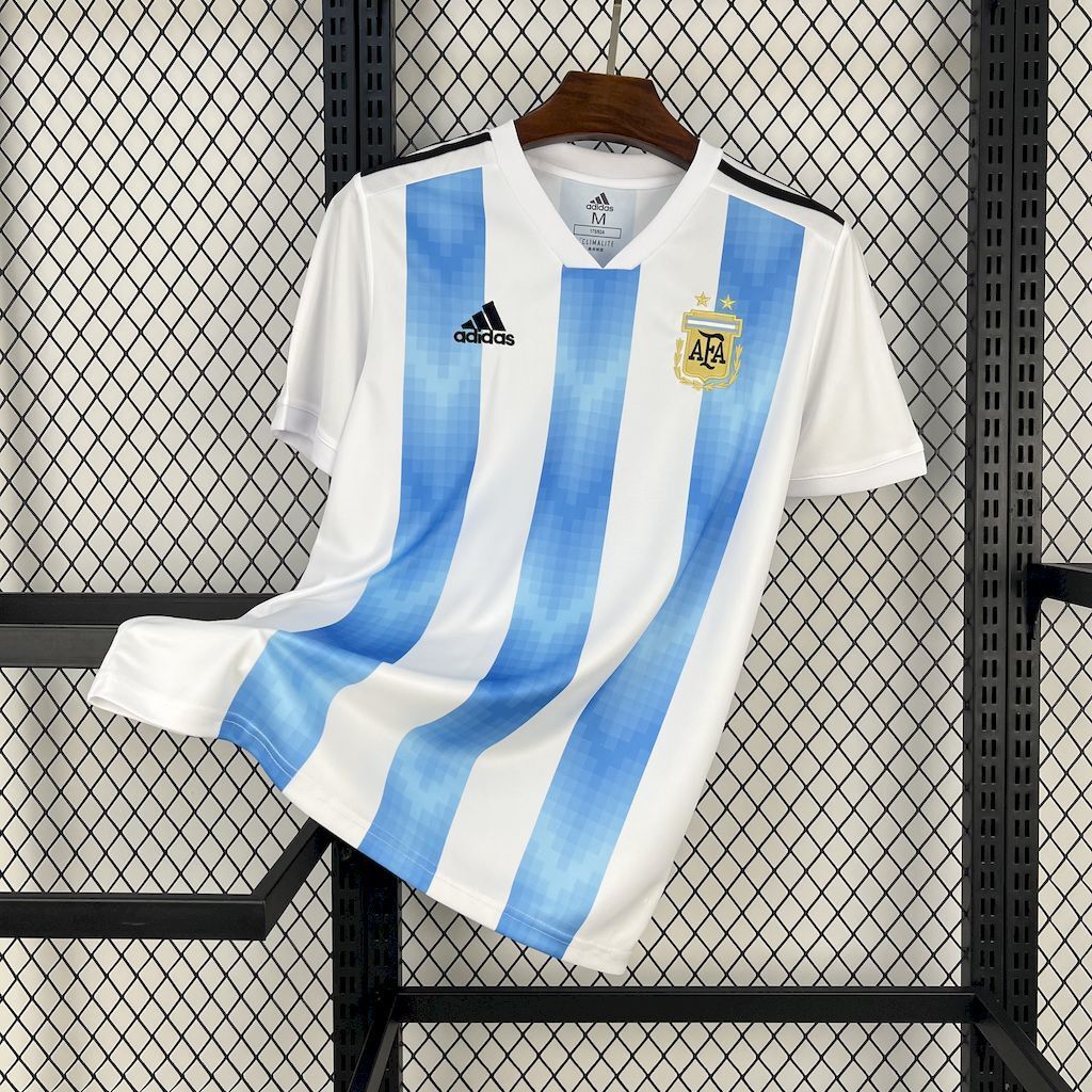 Camiseta Argentina 2018 - Local - Retro