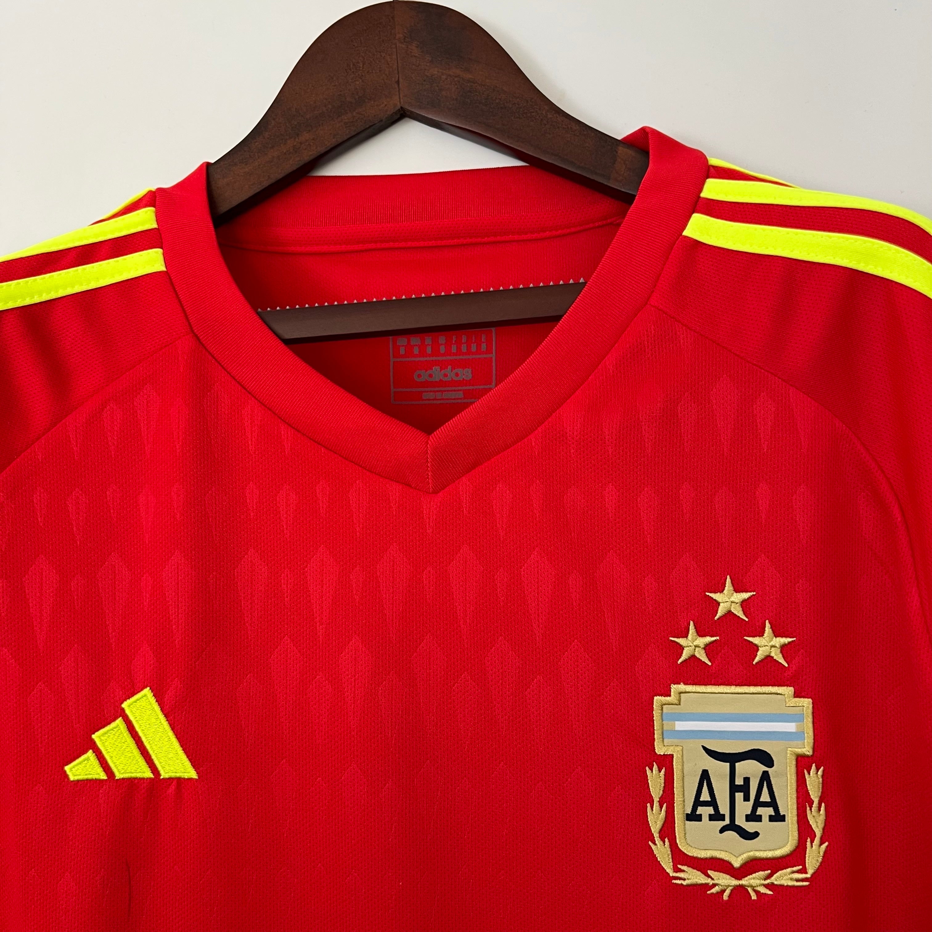 Camiseta Argentina 2023 - Local - Portero Rojo