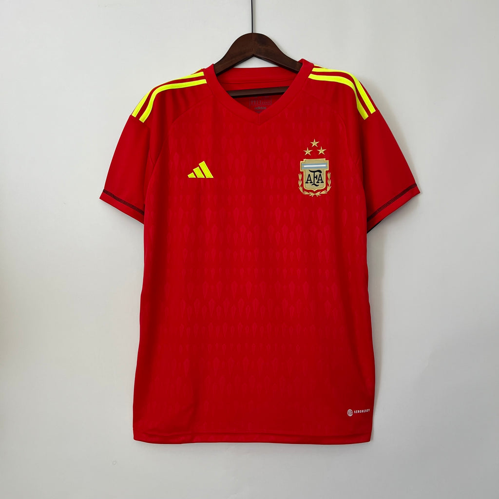 Camiseta Argentina 2023 - Local - Portero Rojo