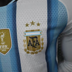 Camiseta Argentina 2025-26 Versión Jugador - Manga Larga - Local