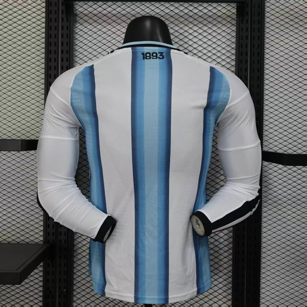 Camiseta Argentina 2025-26 Versión Jugador - Manga Larga - Local