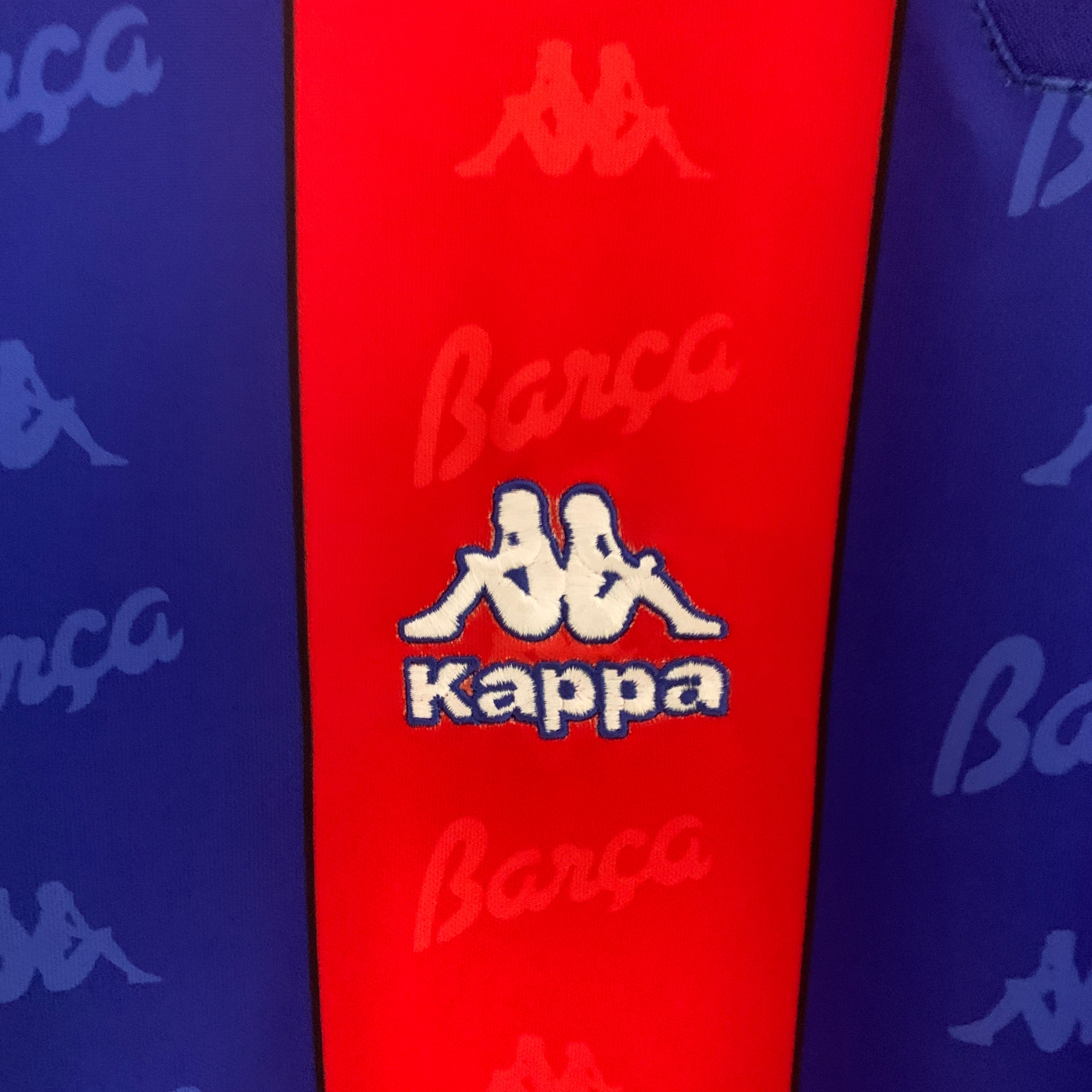 Camiseta Barcelona 1995-97 Manga Larga - Local - Retro