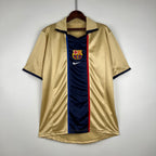 Camiseta Barcelona 2002 - Visitante - Retro