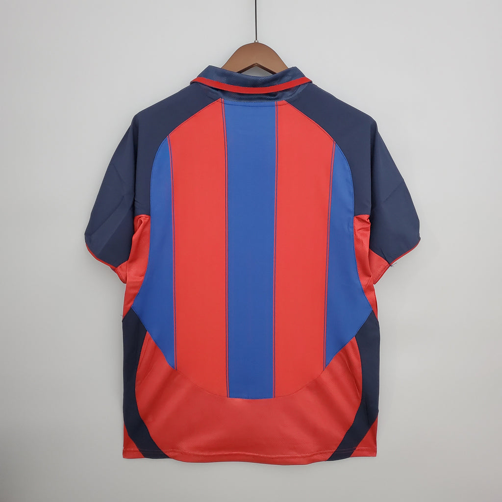 Camiseta Barcelona 2003-04 - Local - Retro