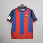 Camiseta Barcelona 2003-04 - Local - Retro