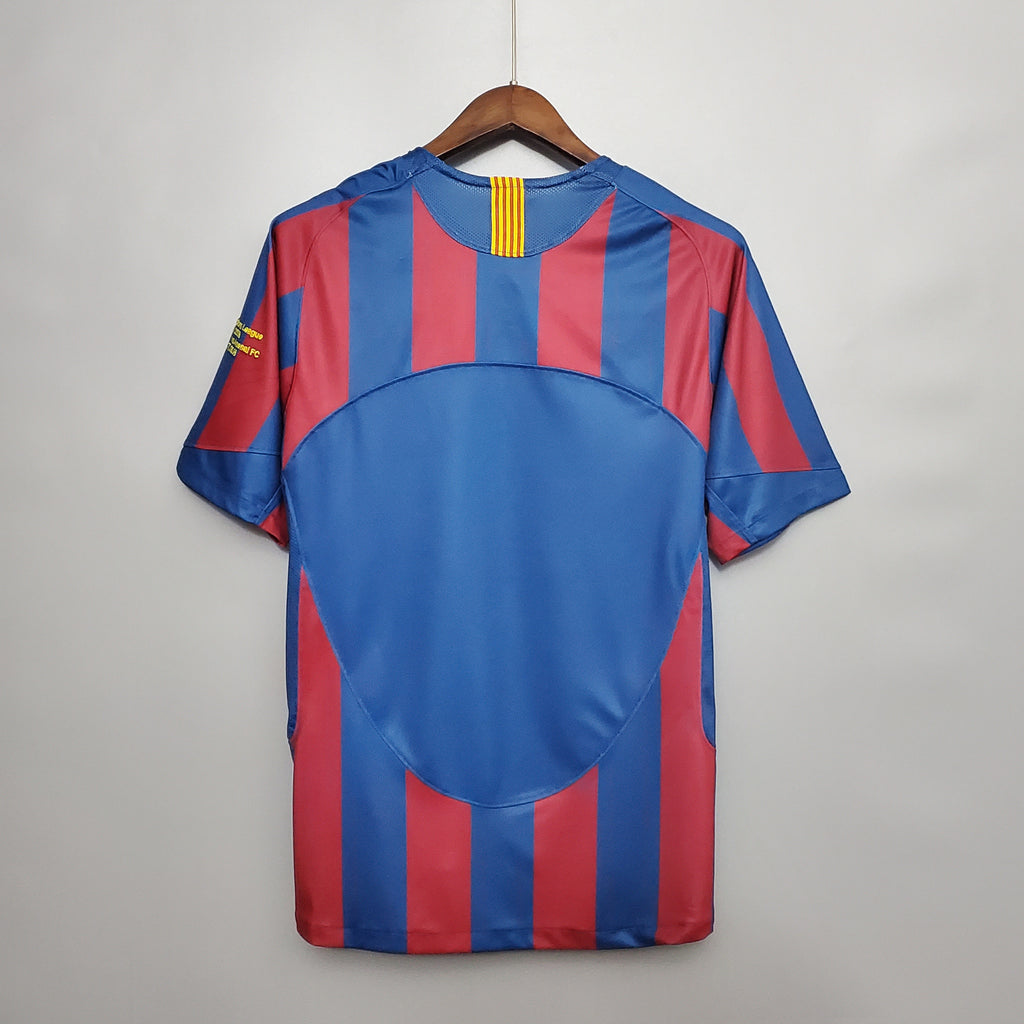 Camiseta Barcelona 2005-06 - Local - Retro
