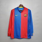 Camiseta Barcelona 2006-07 Manga Larga - Local - Retro