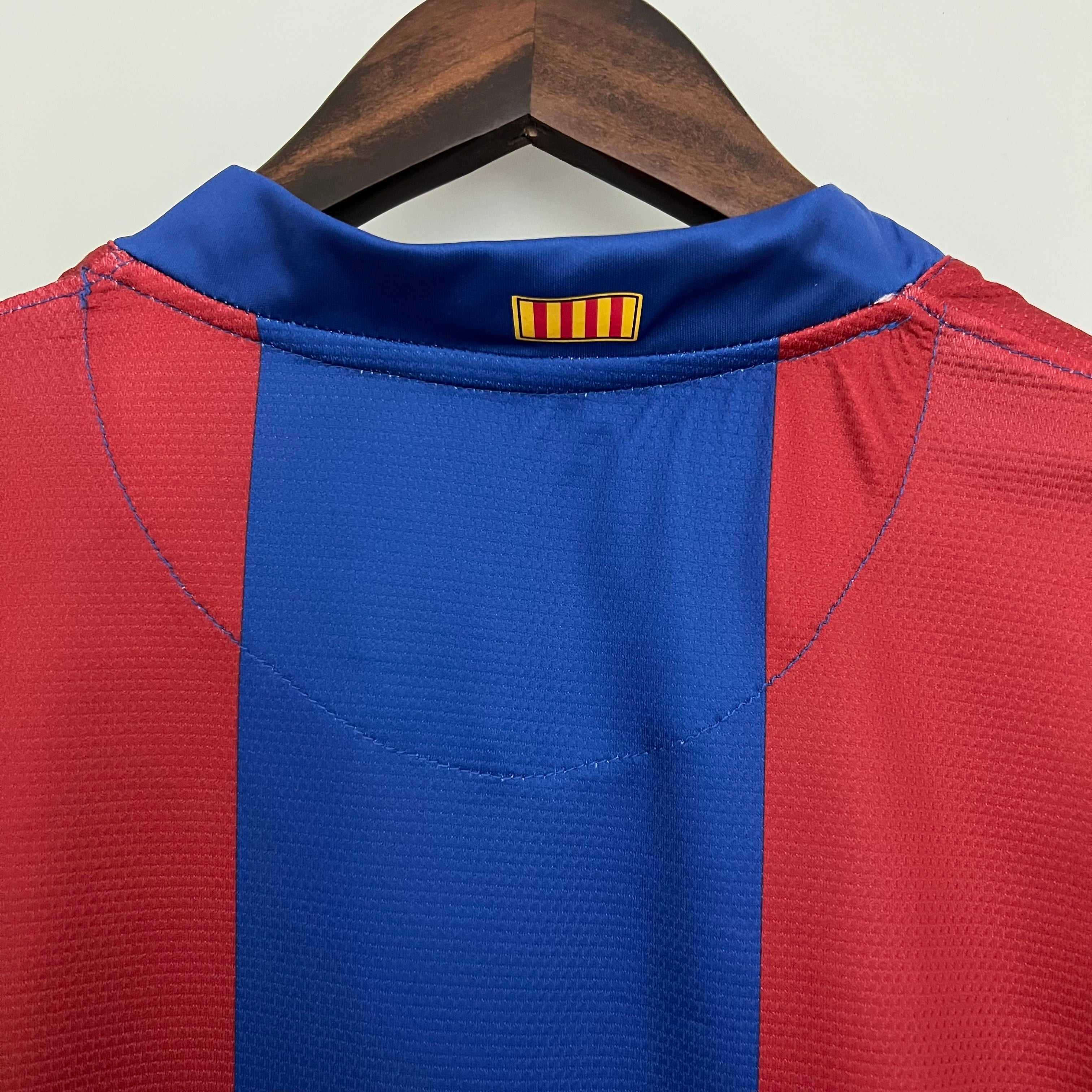 Camiseta Barcelona 2007-08 - Local - Retro