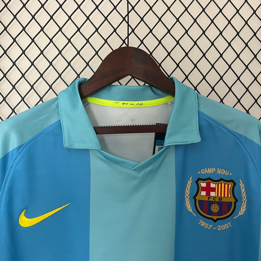 Camiseta Barcelona 2007-08 - Visitante - Retro