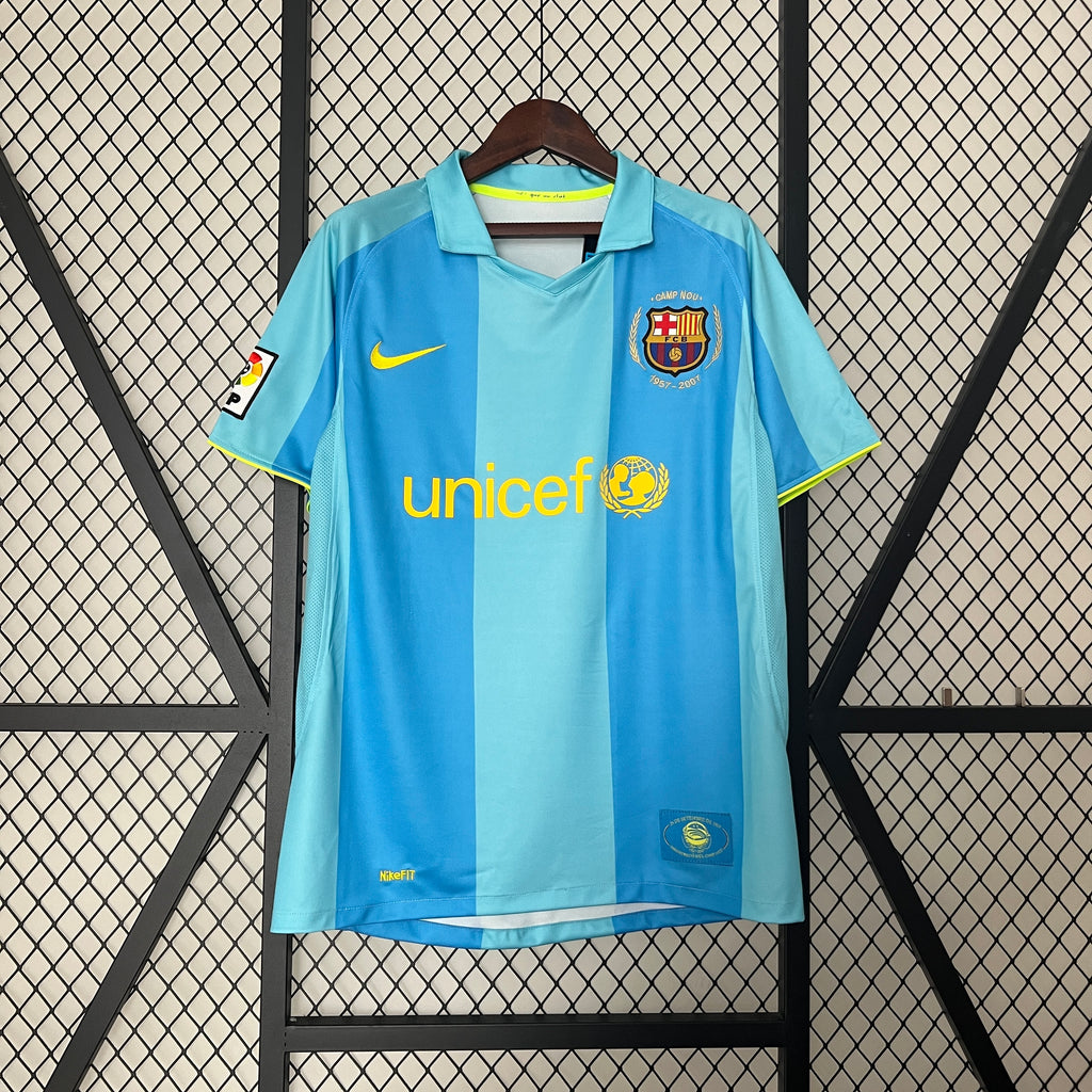 Camiseta Barcelona 2007-08 - Visitante - Retro