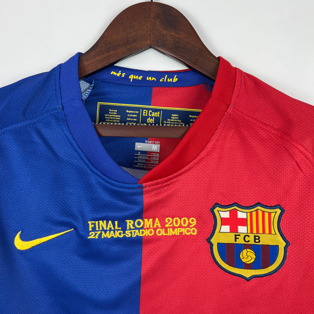 Camiseta Barcelona 2008-09 - Local - Retro