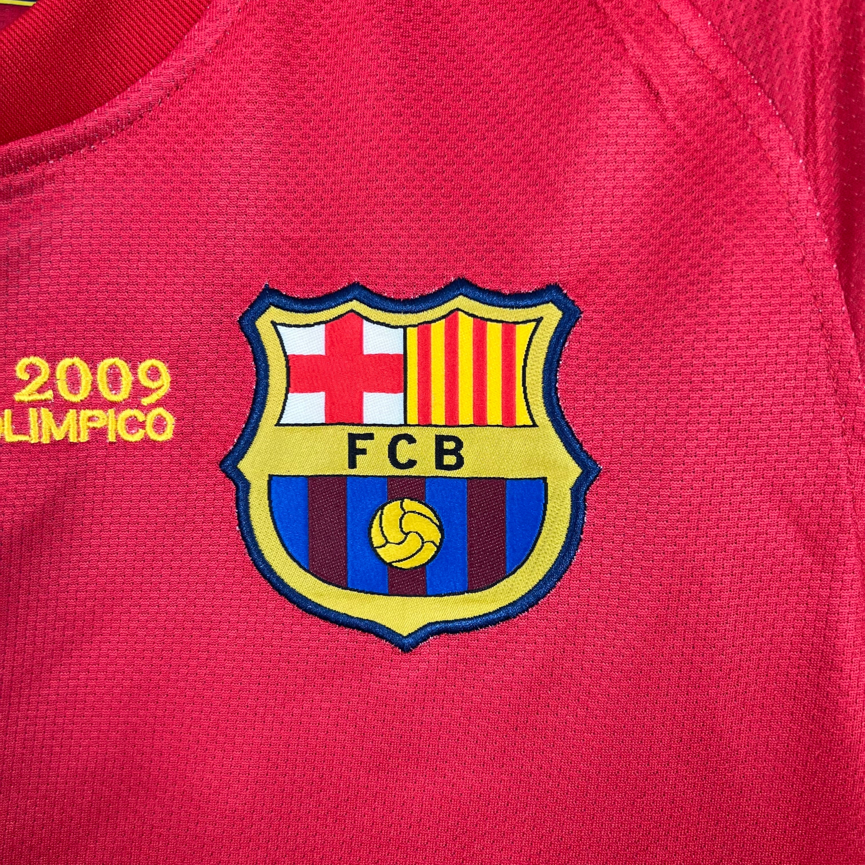 Camiseta Barcelona 2008-09 - Local - Retro