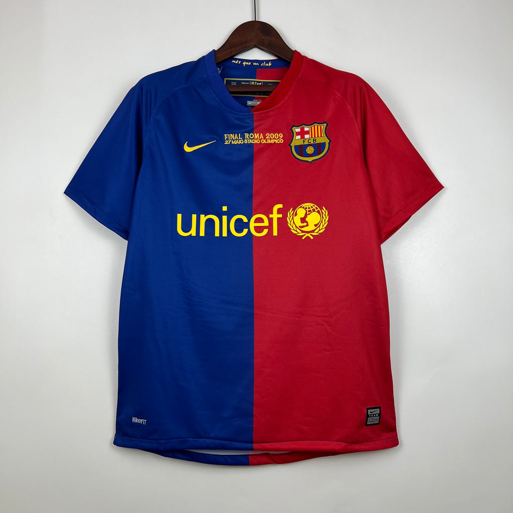 Camiseta Barcelona 2008-09 - Local - Retro