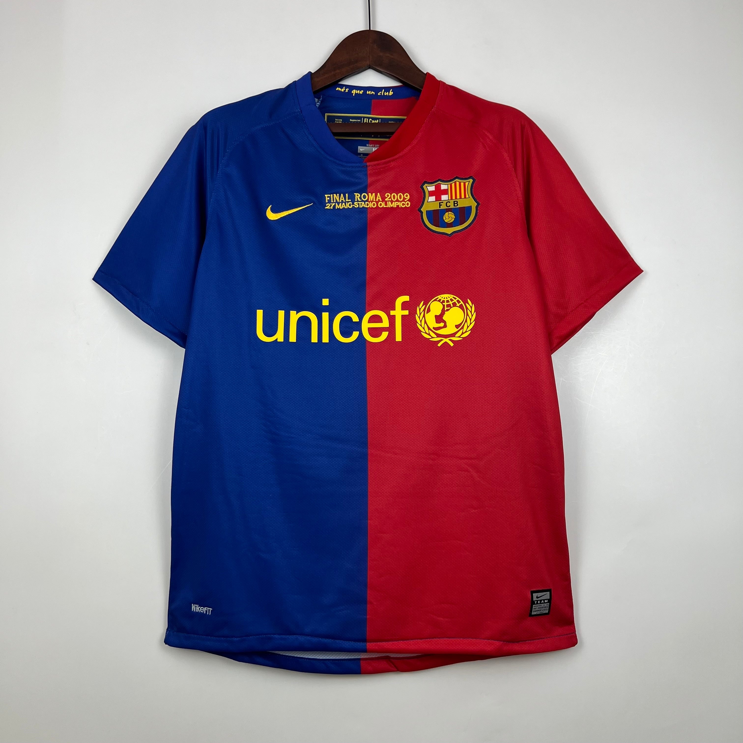 Camiseta Barcelona 2008-09 - Local - Retro
