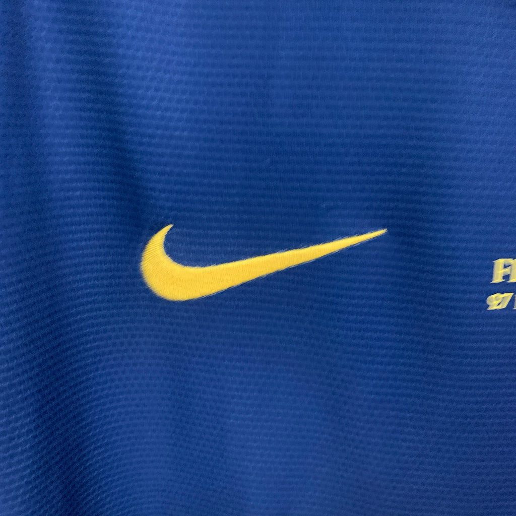 Camiseta Barcelona 2008-09 Manga Larga - Local - Retro