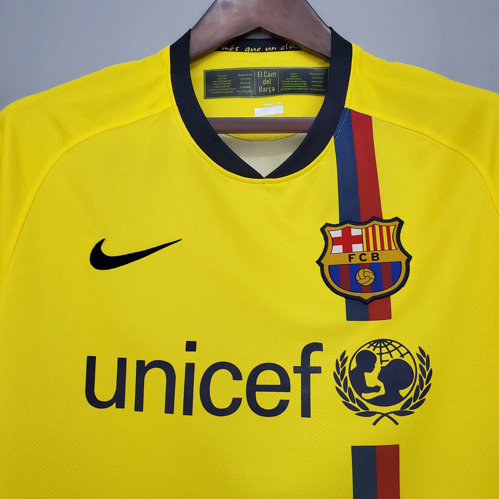 Camiseta Barcelona 2008-09 - Visitante - Retro