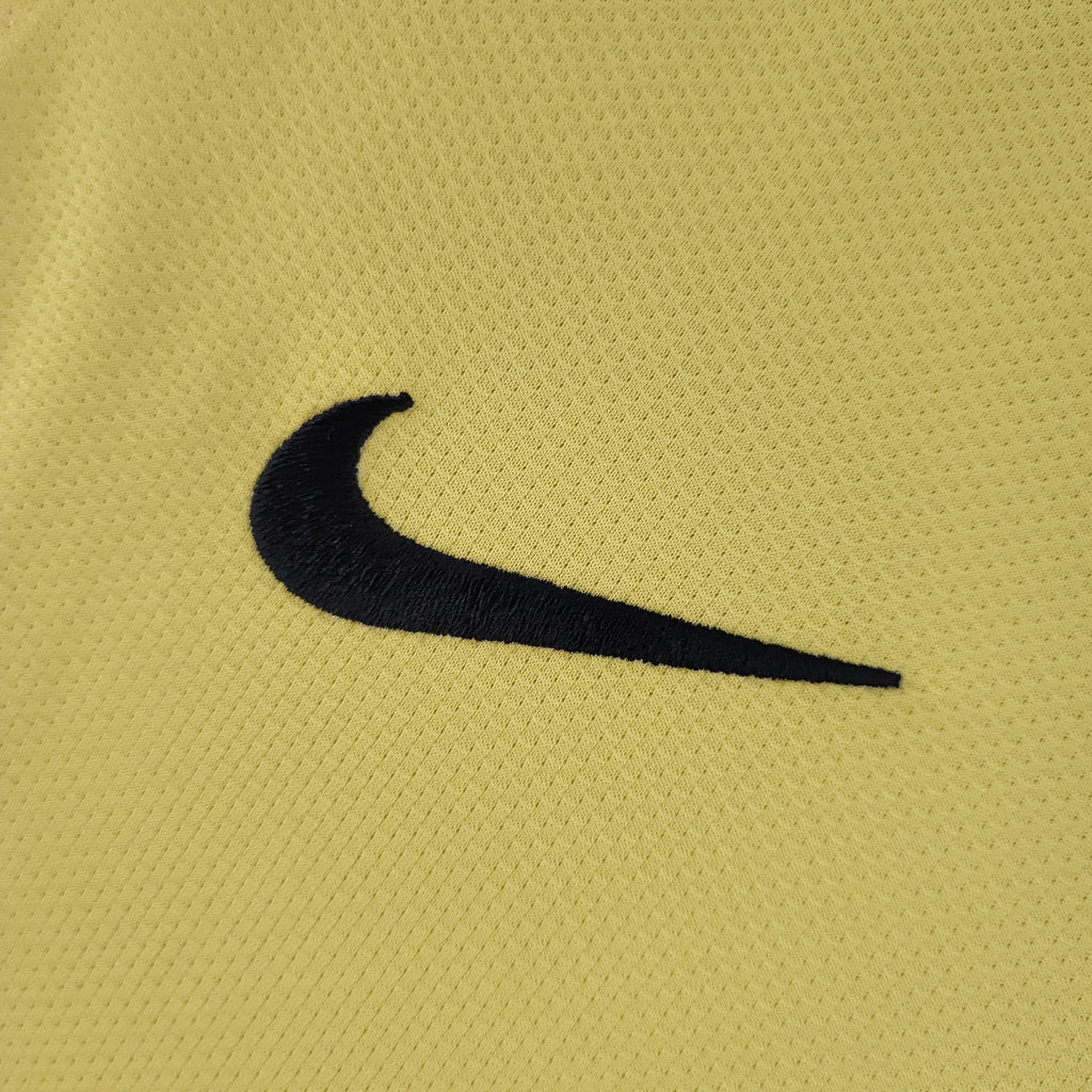 Camiseta Barcelona 2008-09 Manga Larga - Visitante - Retro