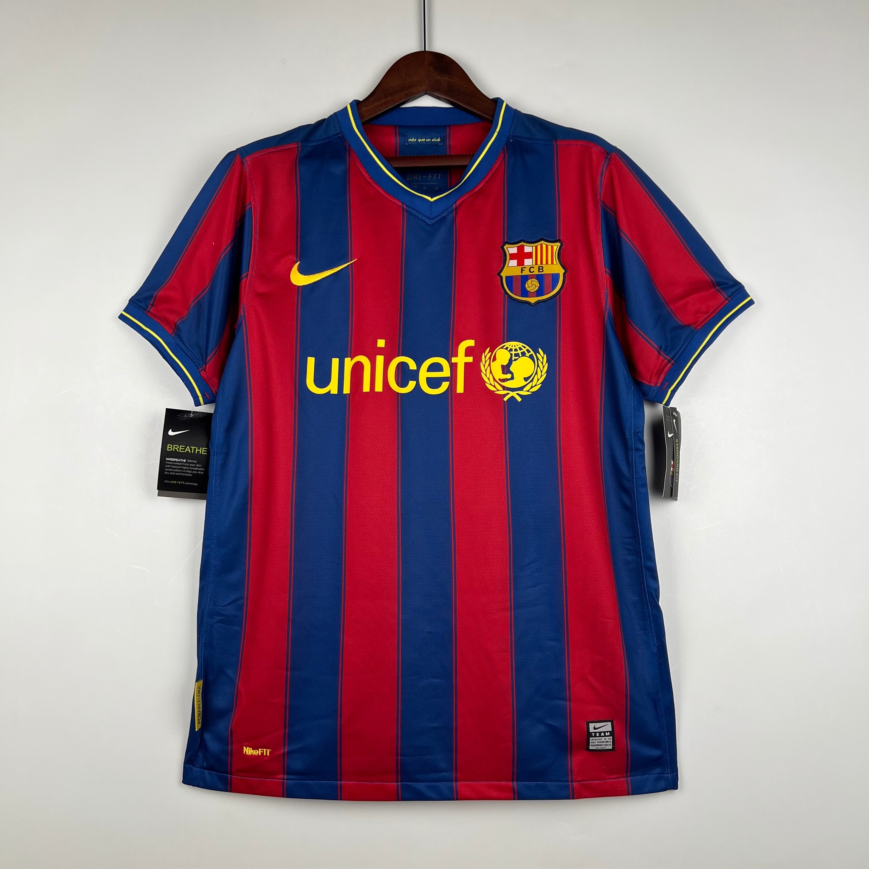 Camiseta Barcelona 2009-10 - Local - Retro