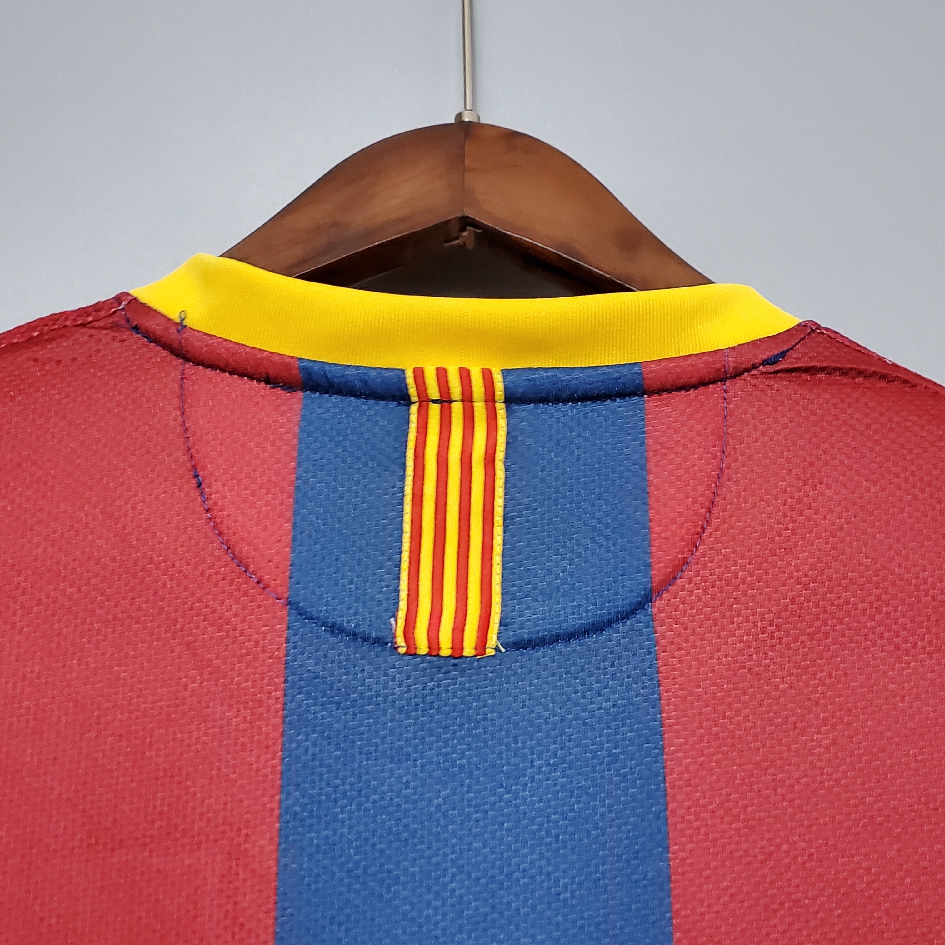 Camiseta Barcelona 2010-11 - Local - Retro