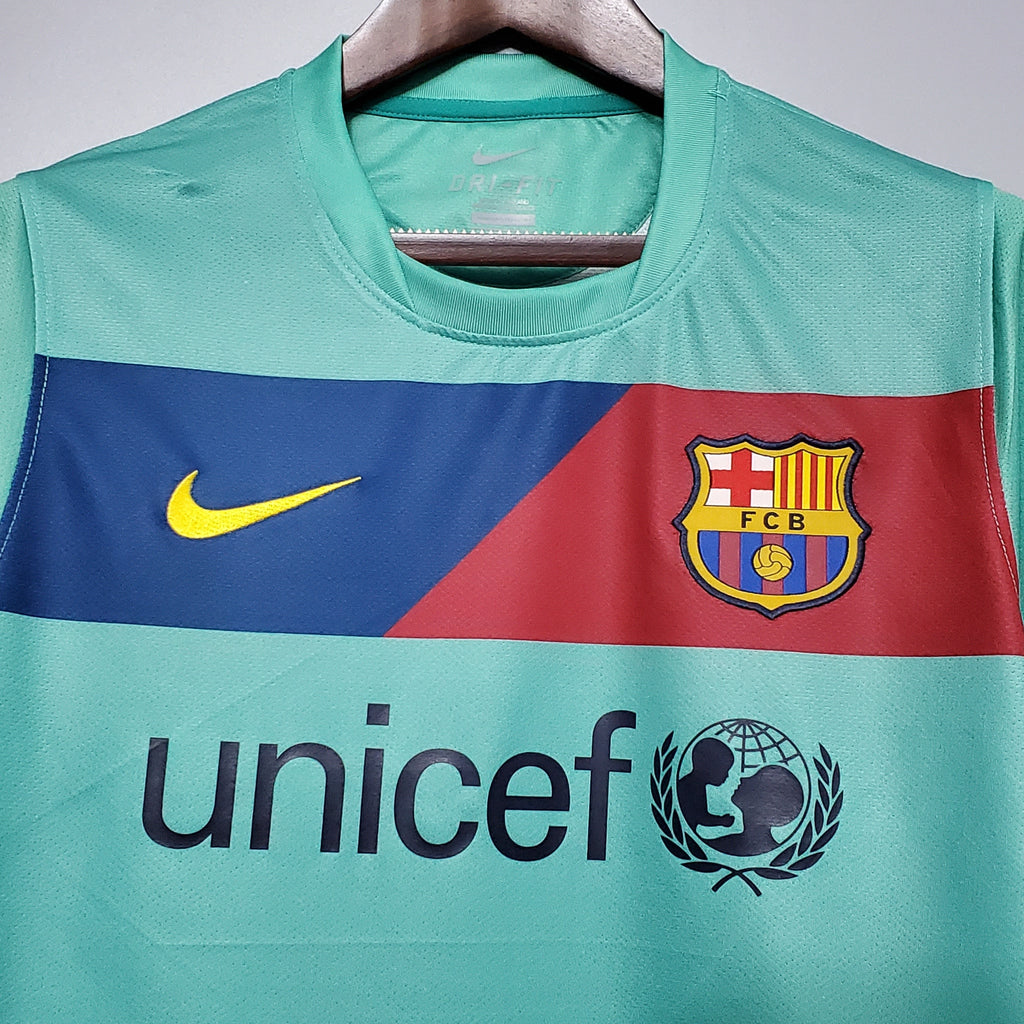 Camiseta Barcelona 2010-11 - Visitante - Retro