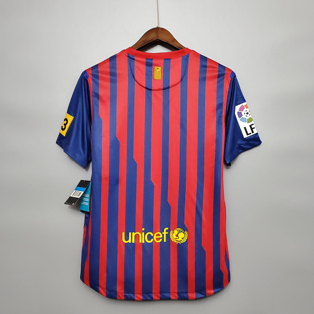 Camiseta Barcelona 2011-12 - Local - Retro