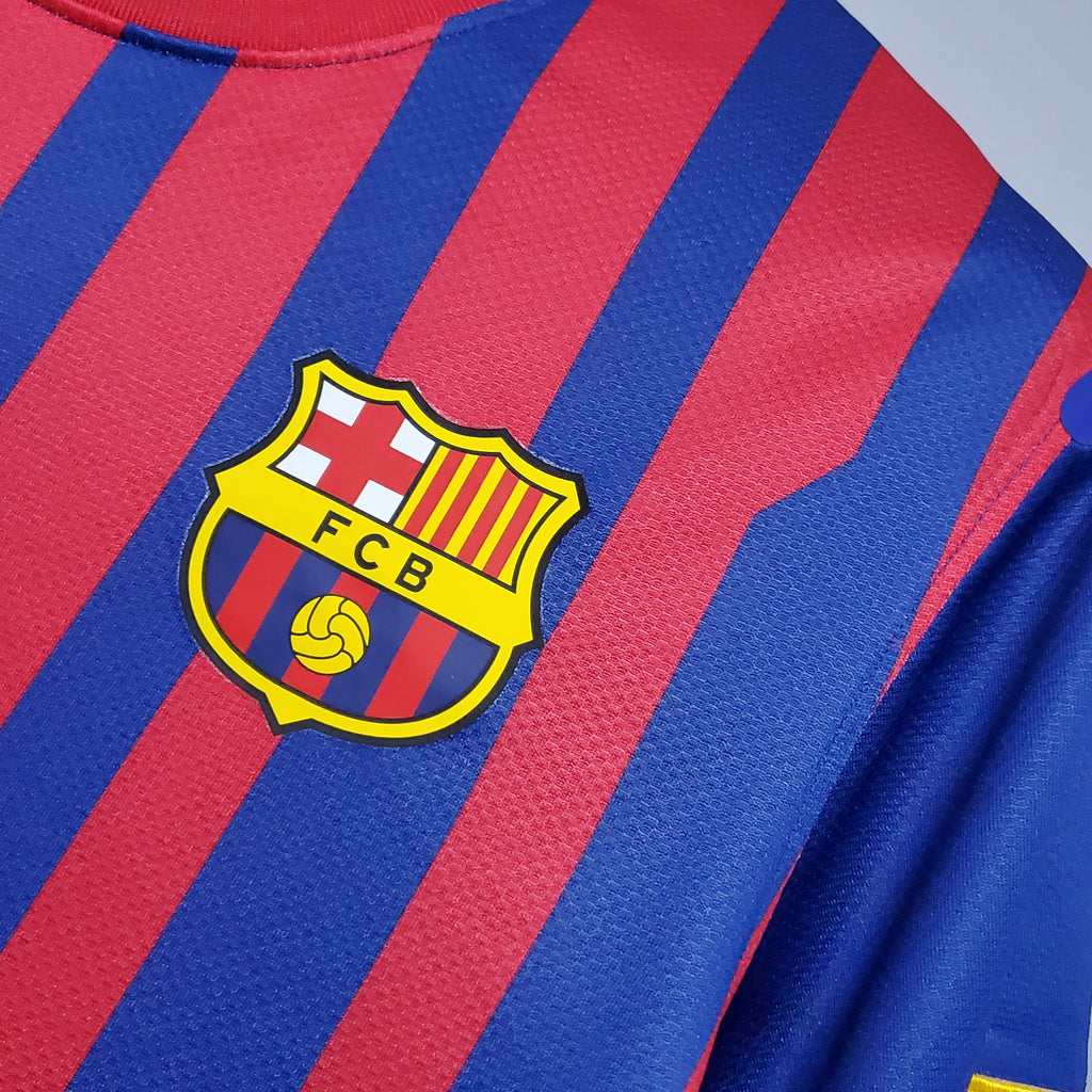 Camiseta Barcelona 2011-12 - Local - Retro