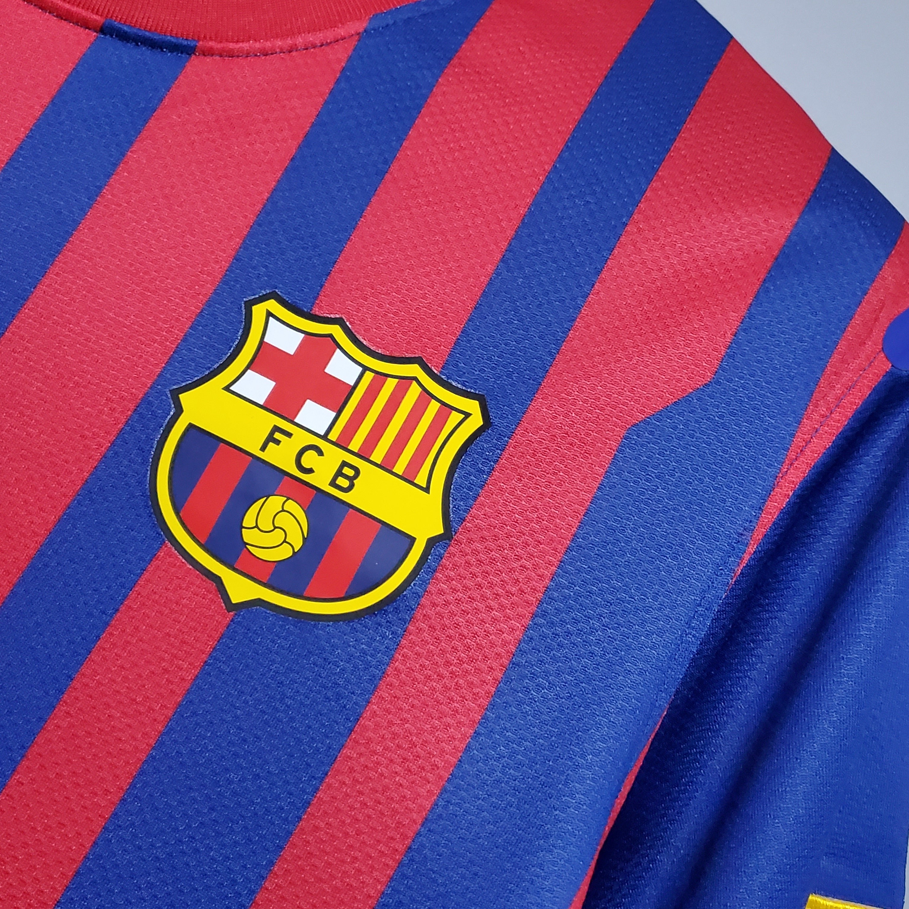 Camiseta Barcelona 2011-12 - Local - Retro
