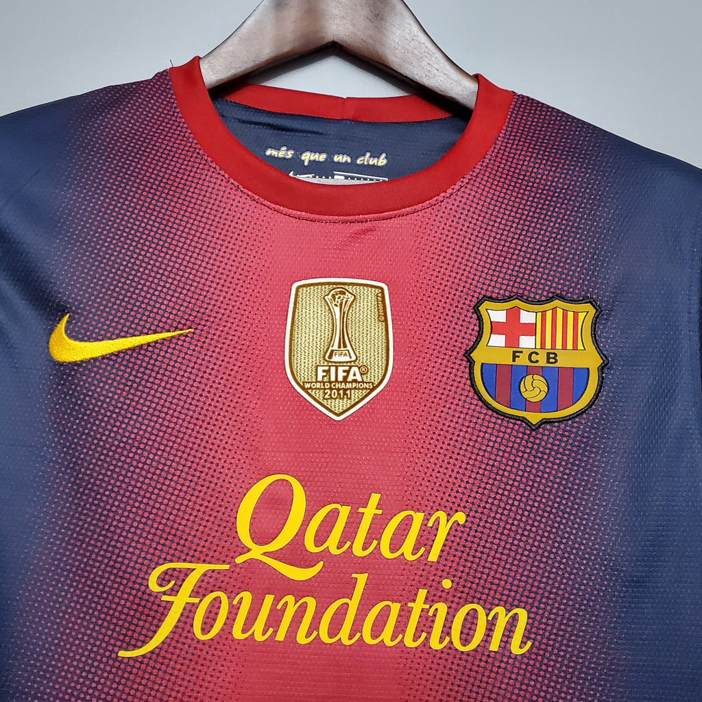 Camiseta Barcelona 2012-13 - Local - Retro