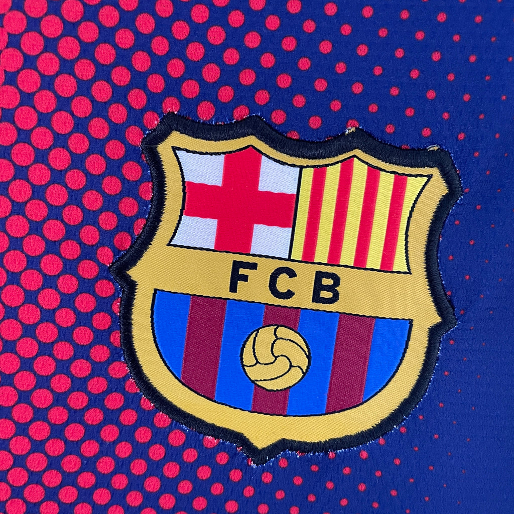 Camiseta Barcelona 2012-13 Manga Larga - Local - Retro