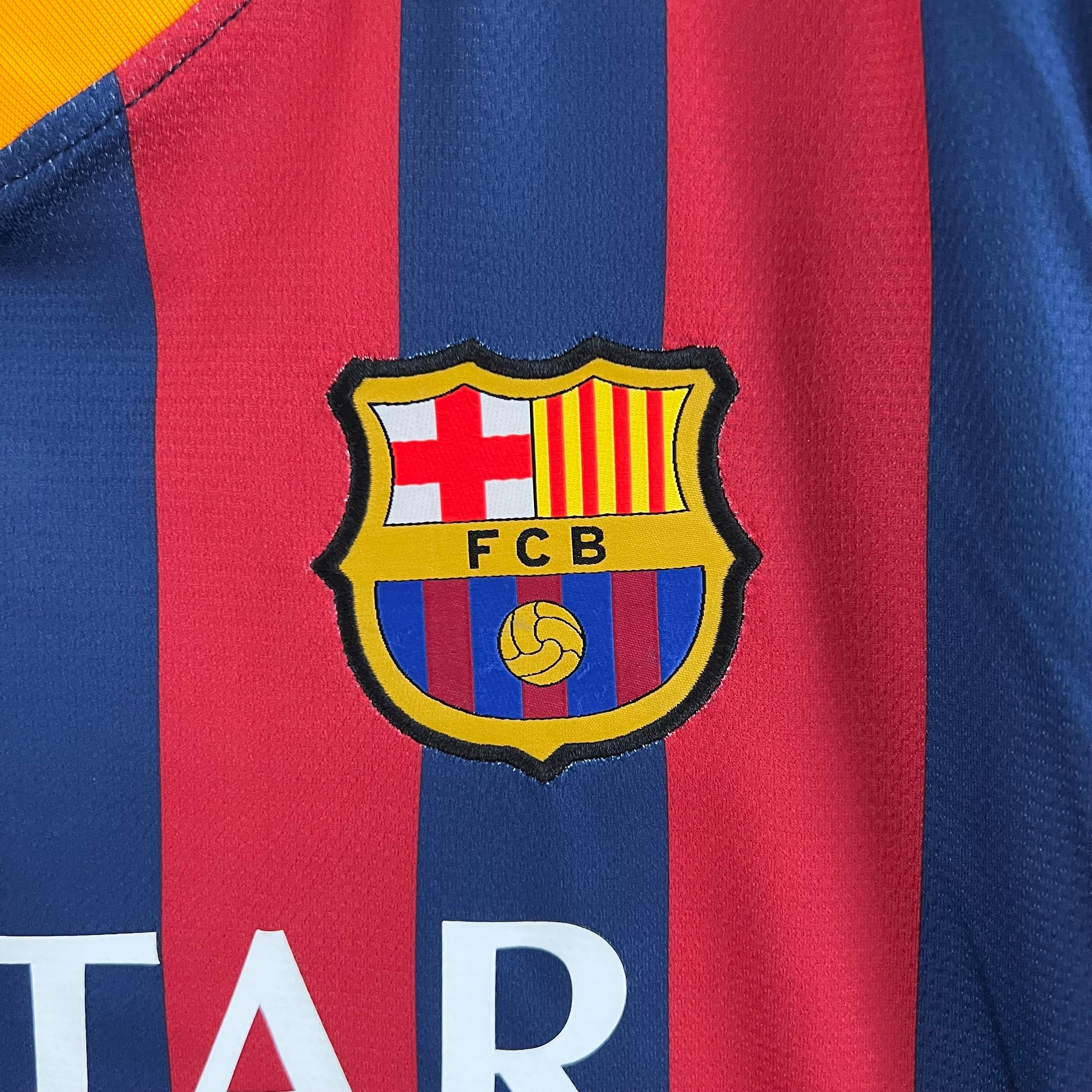 Camiseta Barcelona 2013-14 - Local - Retro