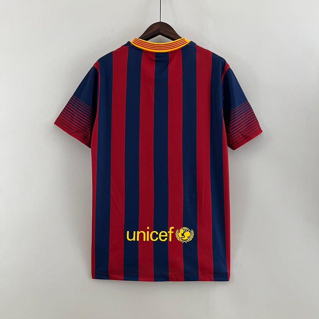 Camiseta Barcelona 2013-14 - Local - Retro