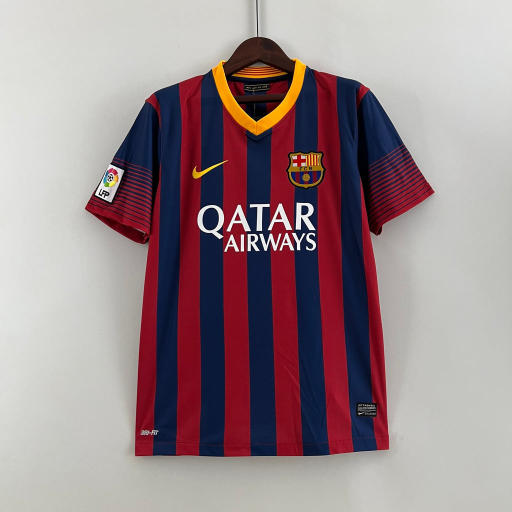 Camiseta Barcelona 2013-14 - Local - Retro